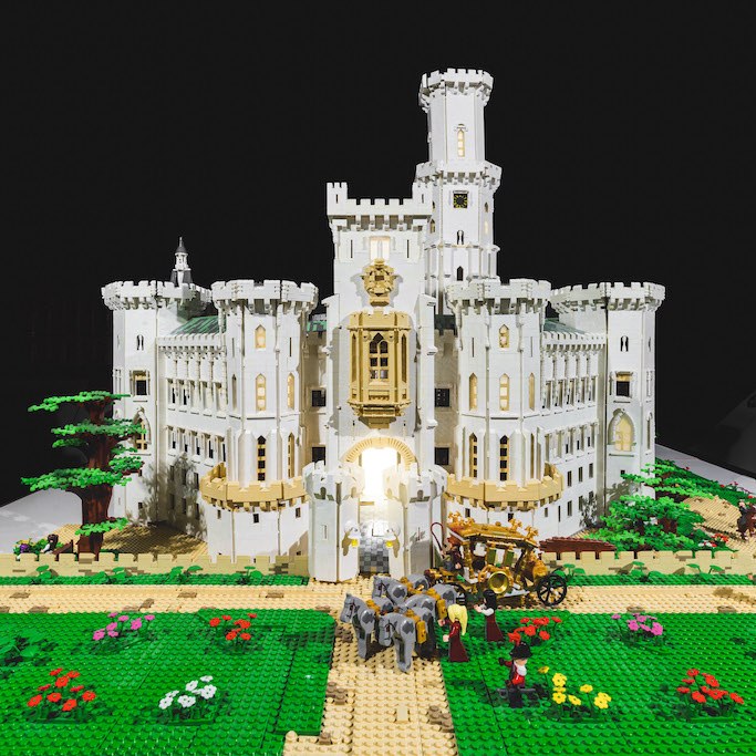 výstava kostek Lega